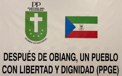 COMUNICADO OFICIAL DEL PARTIDO DEL PROGRESO DE GUINEA ECUATORIAL (PPGE)