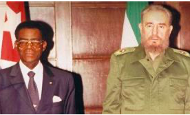 Cuba: donde Obiang aprendió a mantenerse en el poder